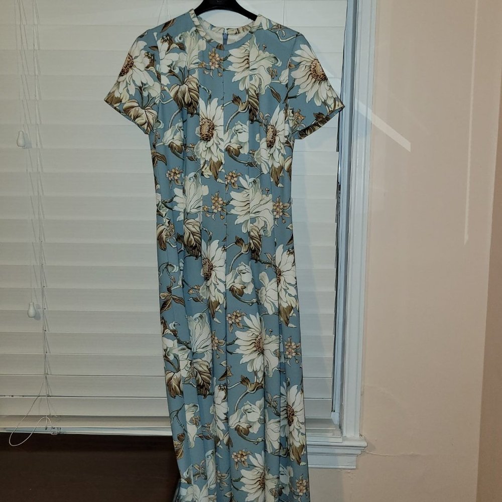 Oscar De LA Renta Flower Dress Size 0-2